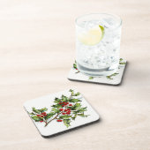 Dessous-de-verre HollyBerries 001 (Côté Droit)
