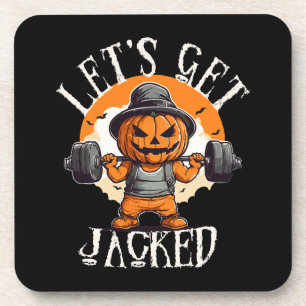 Dessous-de-verre Homme Allons Nous Faire Pomper Citrouille Jack-O-L