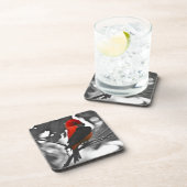 Dessous-de-verre Homme Scarlet Tanager (Côté Droit)