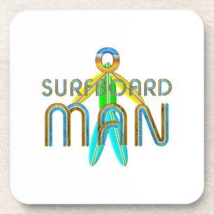 Dessous-de-verre Homme SUPÉRIEUR de planche de surf