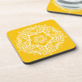 Dessous-de-verre Honey Mandala (Côté gauche)