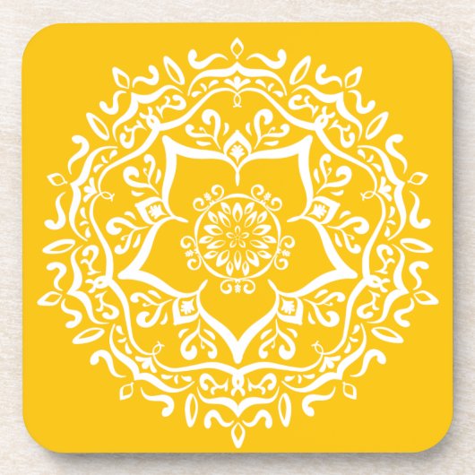 Dessous-de-verre Honey Mandala (Devant)