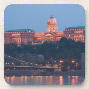 Dessous-de-verre HONGRIE, Budapest : pont Szechenyi (à chaînes),