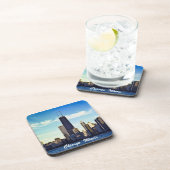 Dessous-de-verre Horizon de Chicago (Côté Droit)