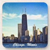 Dessous-de-verre Horizon de Chicago (Devant)