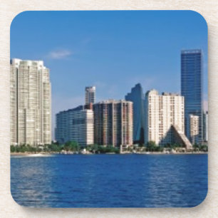 Dessous-de-verre Horizon de Miami, la Floride