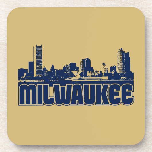 Dessous-de-verre Horizon de Milwaukee (Devant)