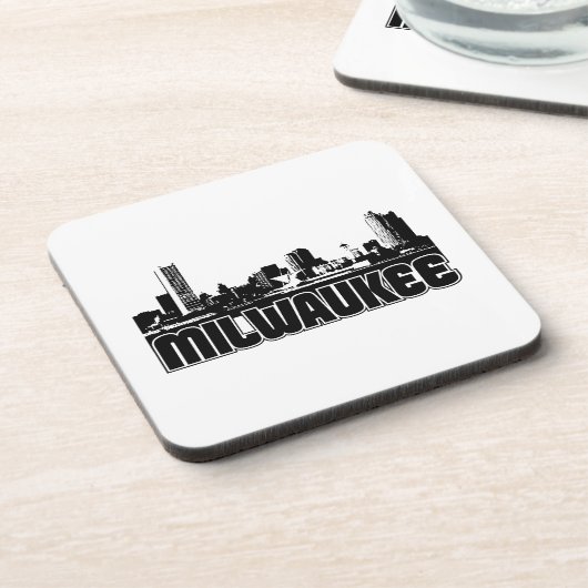 Dessous-de-verre Horizon de Milwaukee (Côté gauche)