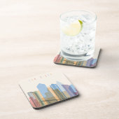 Dessous-de-verre Horizon de ville de San Diego (Côté Droit)