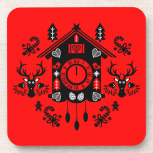 Dessous-de-verre Horloge allemande Noël