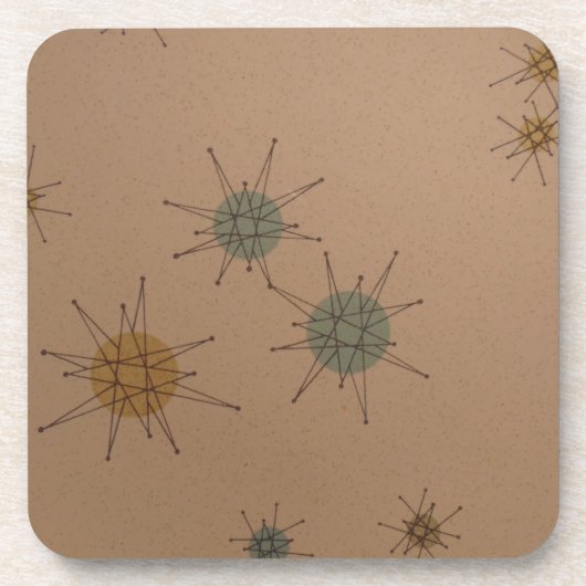 Dessous-de-verre Horloge de Starburst (Devant)