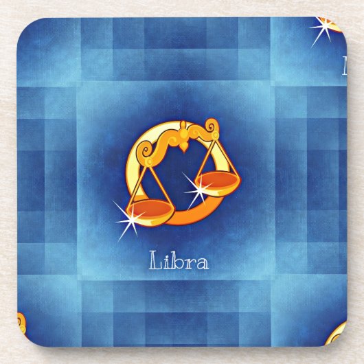 Dessous-de-verre horoscope de libra (Devant)