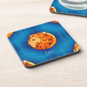 Dessous-de-verre horoscope leo (Côté gauche)