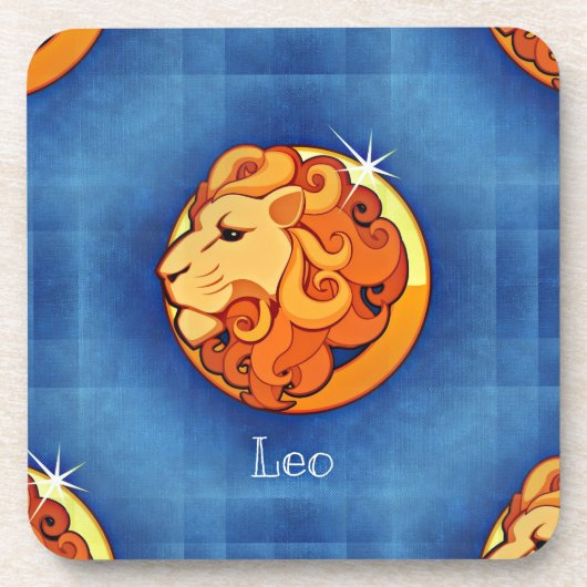 Dessous-de-verre horoscope leo (Devant)