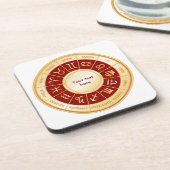 Dessous-de-verre Horoscope Mandala (Côté gauche)