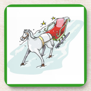 Dessous-de-verre Horse & Carriage