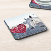 Dessous-de-verre HORSE coeur Valentine (Côté gauche)