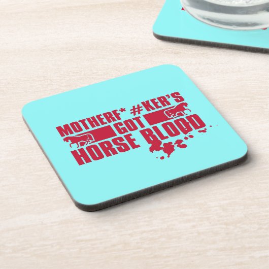 Dessous-de-verre Horseblood (Côté gauche)