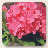 Dessous-de-verre Hortensias roses (Devant)