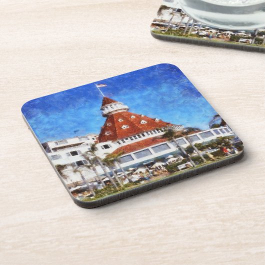 Dessous-de-verre Hôtel Del Coronado (Côté gauche)