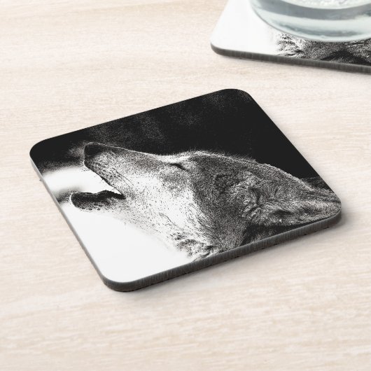 Dessous-de-verre Howling Wolf (Côté gauche)