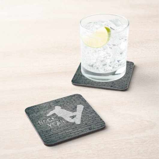 Dessous-de-verre Huck Yeah (Côté Droit)