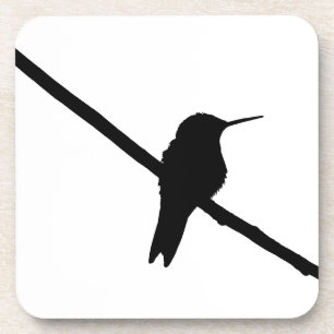 Dessous-de-verre Hummingbird Silhouette