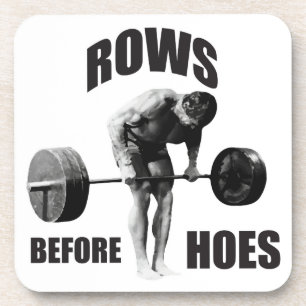 Dessous-de-verre humour de motivation "Body Building"