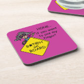 Dessous-de-verre Humour de rage de route (Côté gauche)