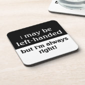 Dessous-de-verre Humour gaucher de personnes (Côté gauche)