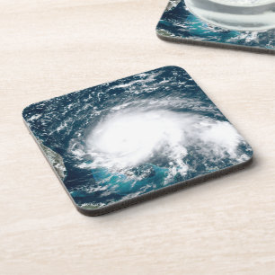 Dessous-de-verre Hurricane off the coast of Florida
