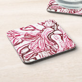 Dessous-de-verre Hyacinth édité (Côté gauche)