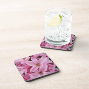Dessous-de-verre hyacinthe rose