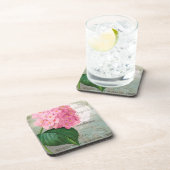 Dessous de verre Hydrangea Rose Redoute (Côté Droit)