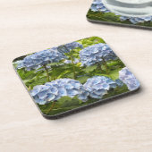 Dessous-de-verre Hydrangeas Bleu Profond (Côté gauche)