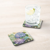 Dessous-de-verre Hydrangeas colorés (Côté Droit)