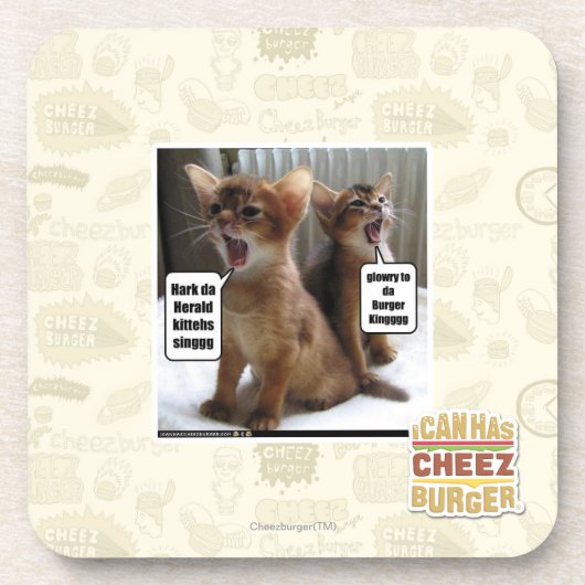 Dessous-de-verre Hymnes de louange de Kitteh (Devant)