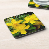 Dessous-de-verre Hypericum calycinum (Côté gauche)