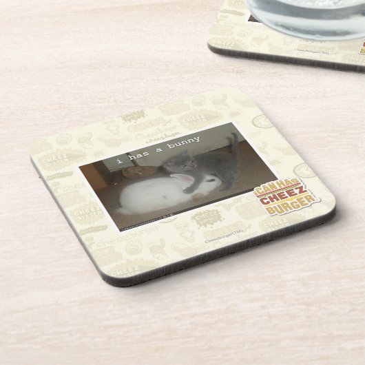 Dessous-de-verre I a un lapin (Côté gauche)