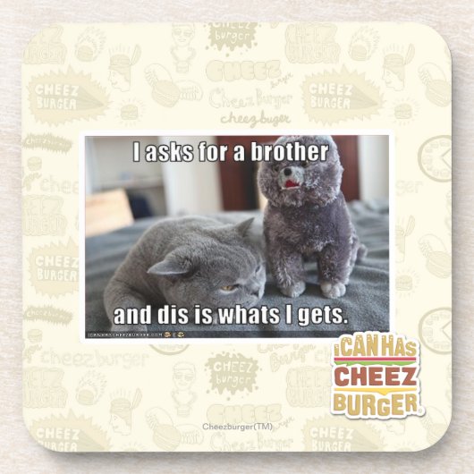 Dessous-de-verre I demande un frère (Devant)