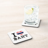 Dessous-de-verre I Heart (Amour) Baht (Côté Droit)