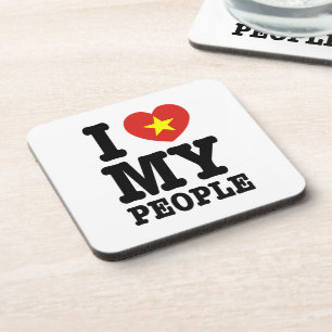 Dessous-de-verre I Heart (Love) My Viet People
