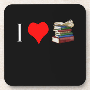 Dessous-de-verre I Love Books for Readers Writers Bibliothécaires