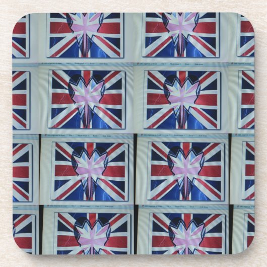 Dessous-de-verre I Love England Art Print (Devant)