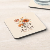 Dessous-de-verre I Love Fall Most All - Autumn Foliage (Côté gauche)