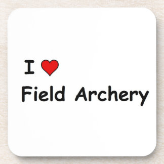 Dessous-de-verre I Love Field Archery