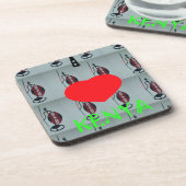 Dessous-de-verre I Love Kenya Art Print (Côté gauche)