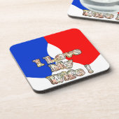 Dessous-de-verre "I Love My Wife" Imprimer (Côté gauche)