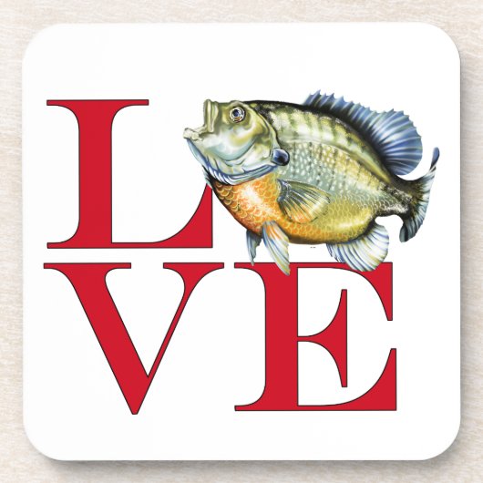 Dessous-de-verre I Love Panfish (Devant)
