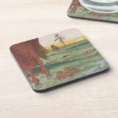 Dessous de verre Ichiryusai Hiroshige (Côté gauche)